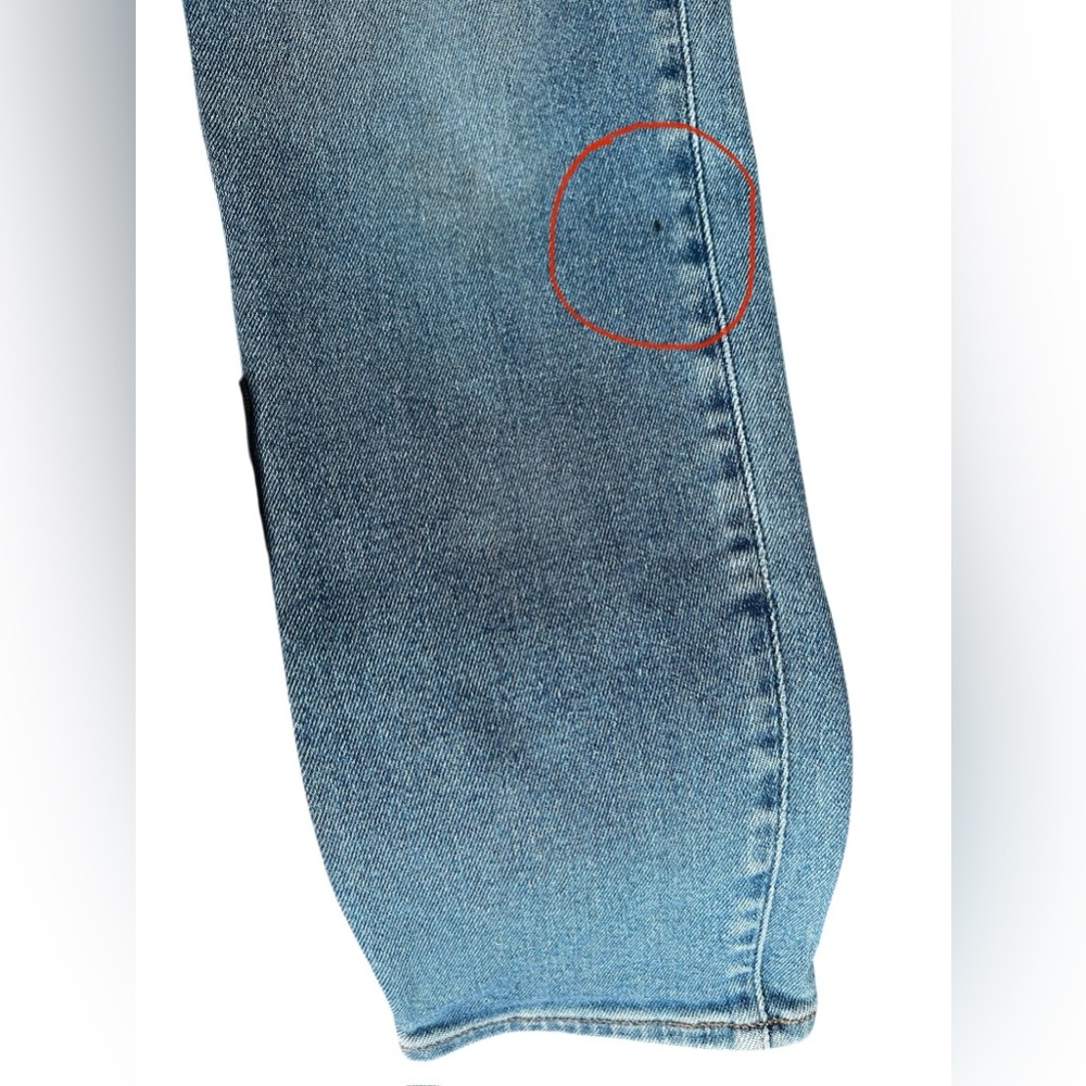 Madewell women’s stovepipe Jeans in Light Blue 30 - Picture 6 of 6